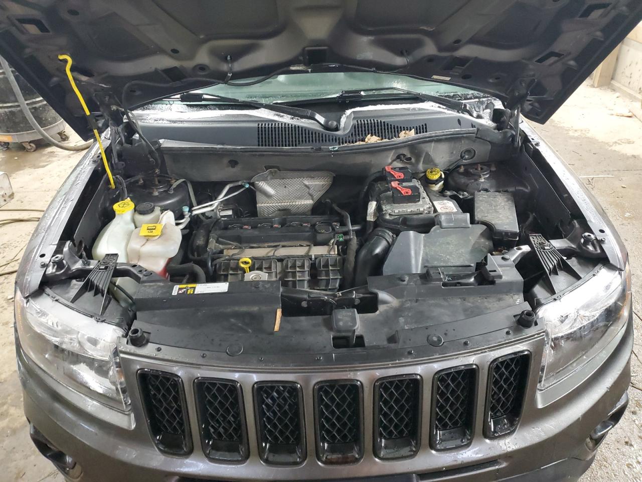 2015 Jeep Compass VIN 1C4NJCBA0FD264850 Copart auction photo, vandalism damage thumbnail 12