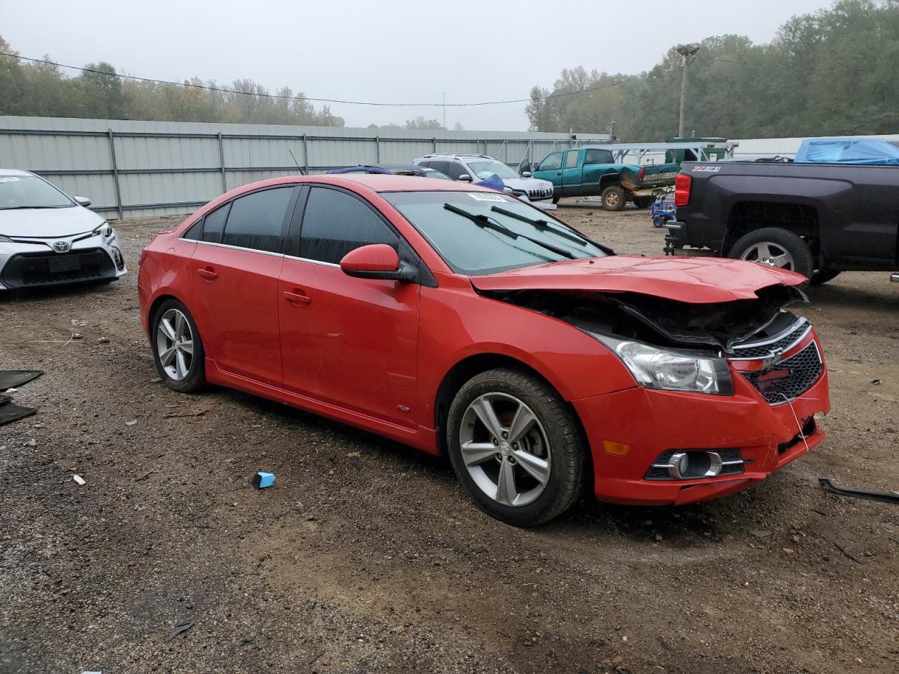 2012 Chevrolet Cruze VIN 1G1PG5SC0C7127723 Copart auction photo, all over damage thumbnail 4
