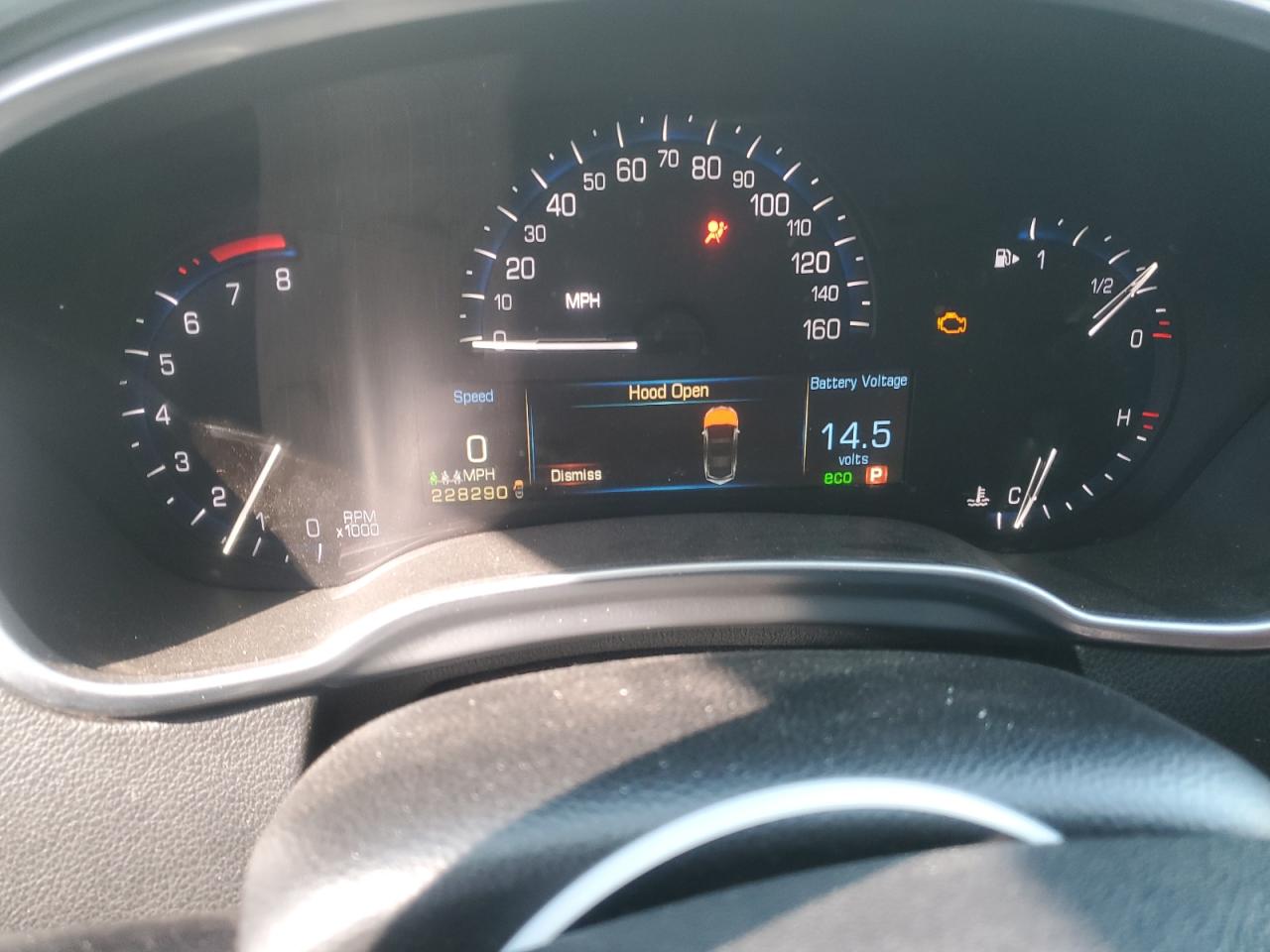 2013 Cadillac SRX VIN 3GYFNGE37DS595140 Copart auction photo, front end damage thumbnail 9
