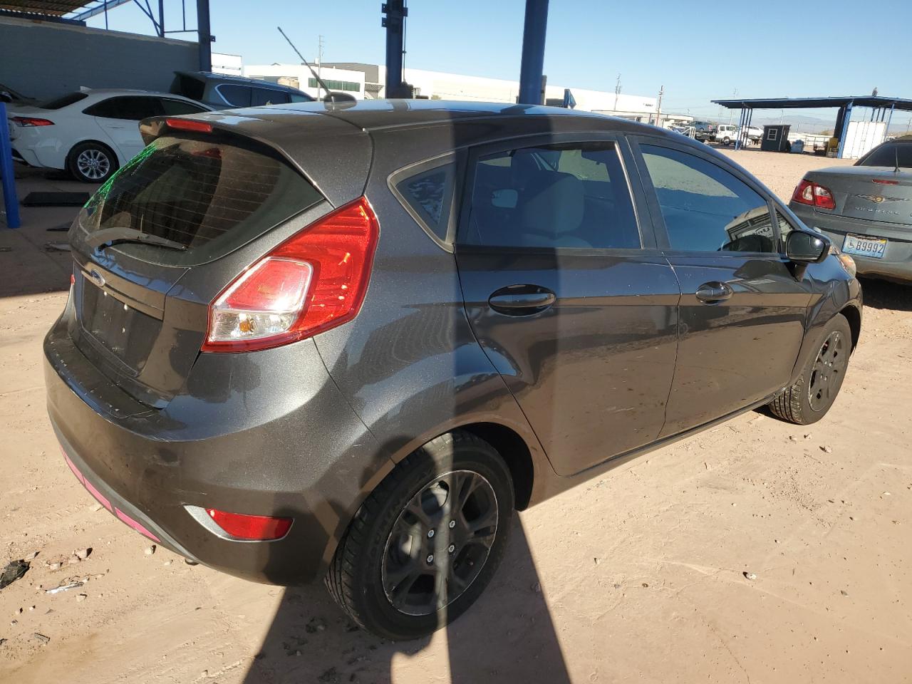 2015 Ford Fiesta VIN 3FADP4EJ9FM190771 Copart auction photo, front end damage thumbnail 3