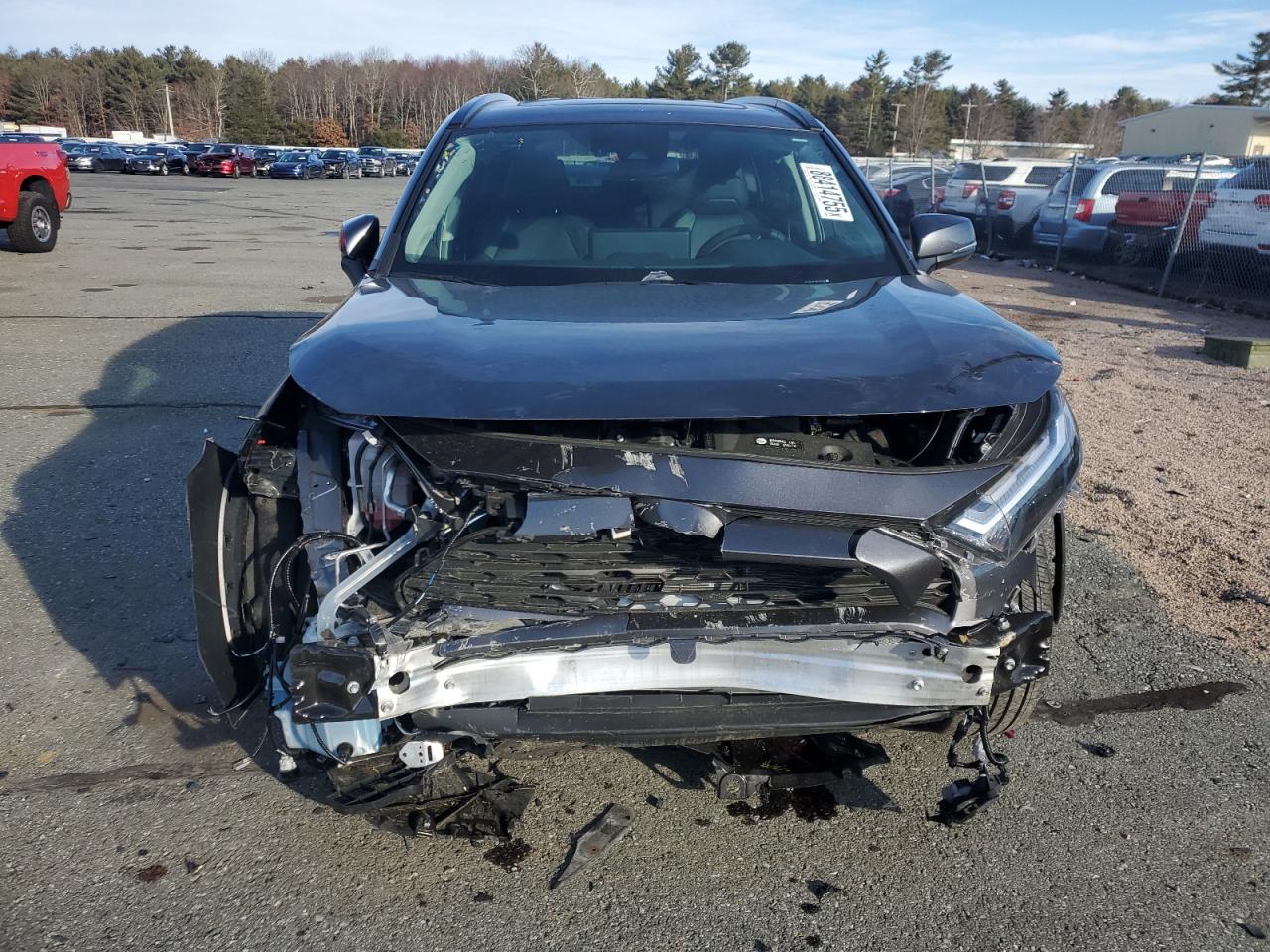 2024 Toyota RAV 4 VIN 2T3A1RFV8RC437554 Copart auction photo, front end / minor dent/scratches damage thumbnail 5