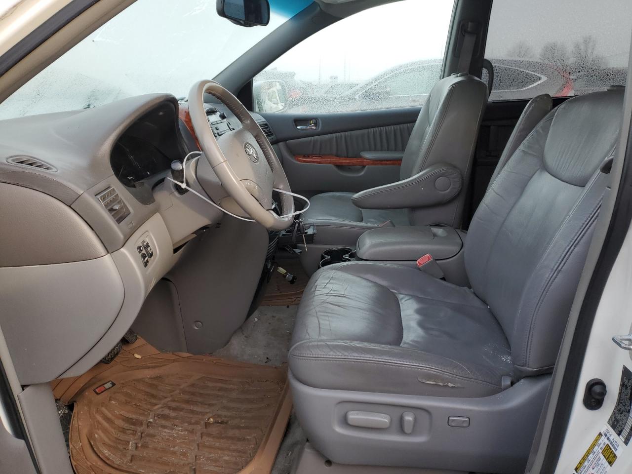 2009 Toyota Sienna VIN 5TDBK22C89S024465 Copart auction photo, undercarriage damage thumbnail 7