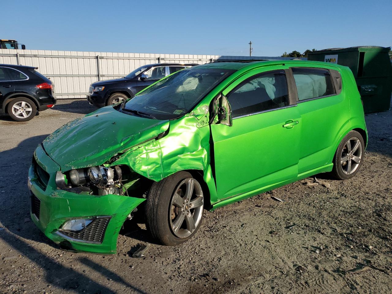 2015 Chevrolet Sonic VIN 1G1JG6SBXF4161497