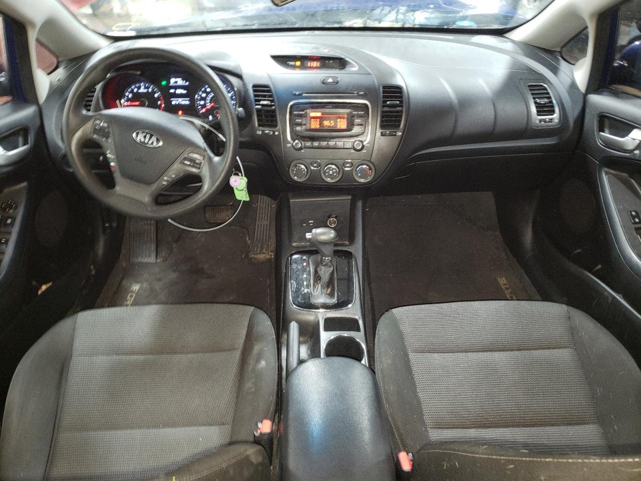 2018 KIA Forte VIN 3KPFK4A74JE199246 Copart auction photo, front end damage thumbnail 8