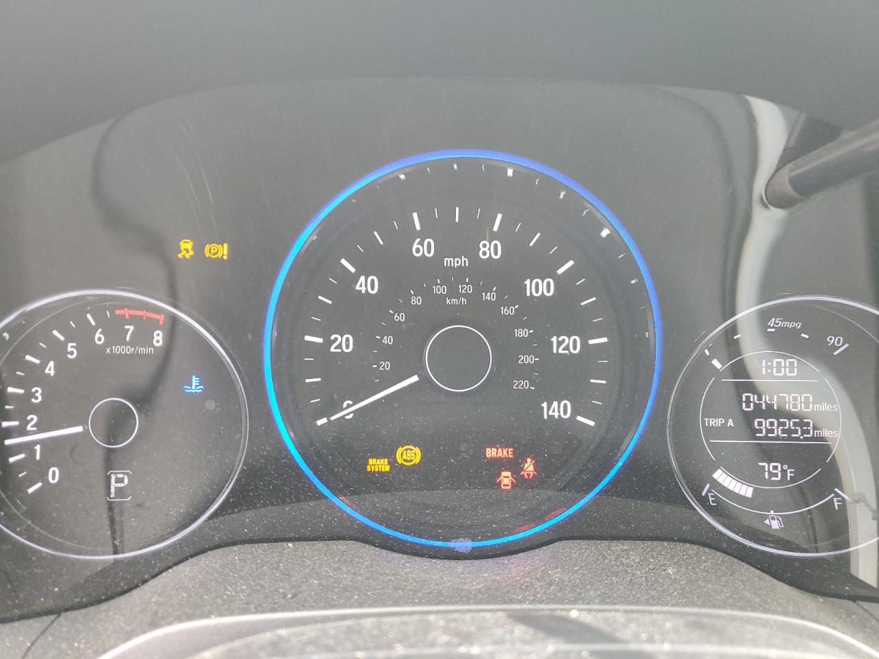 2021 Honda HR-V VIN 3CZRU5H15MM720428 Copart auction photo, rear end damage thumbnail 9