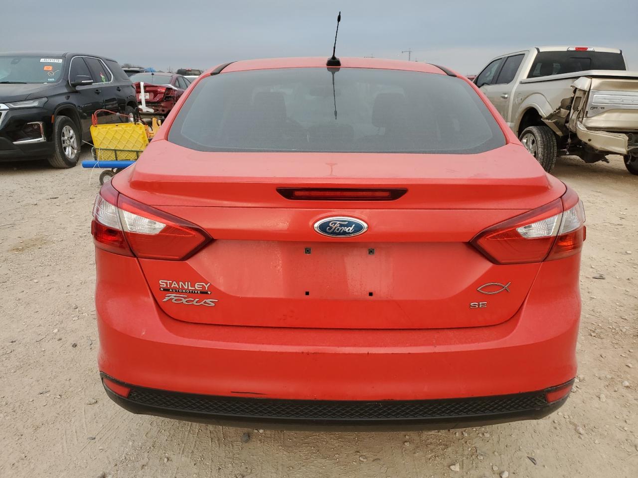 2012 Ford Focus VIN 1FAHP3F29CL115424 Copart auction photo, rear end / minor dent/scratches damage thumbnail 6