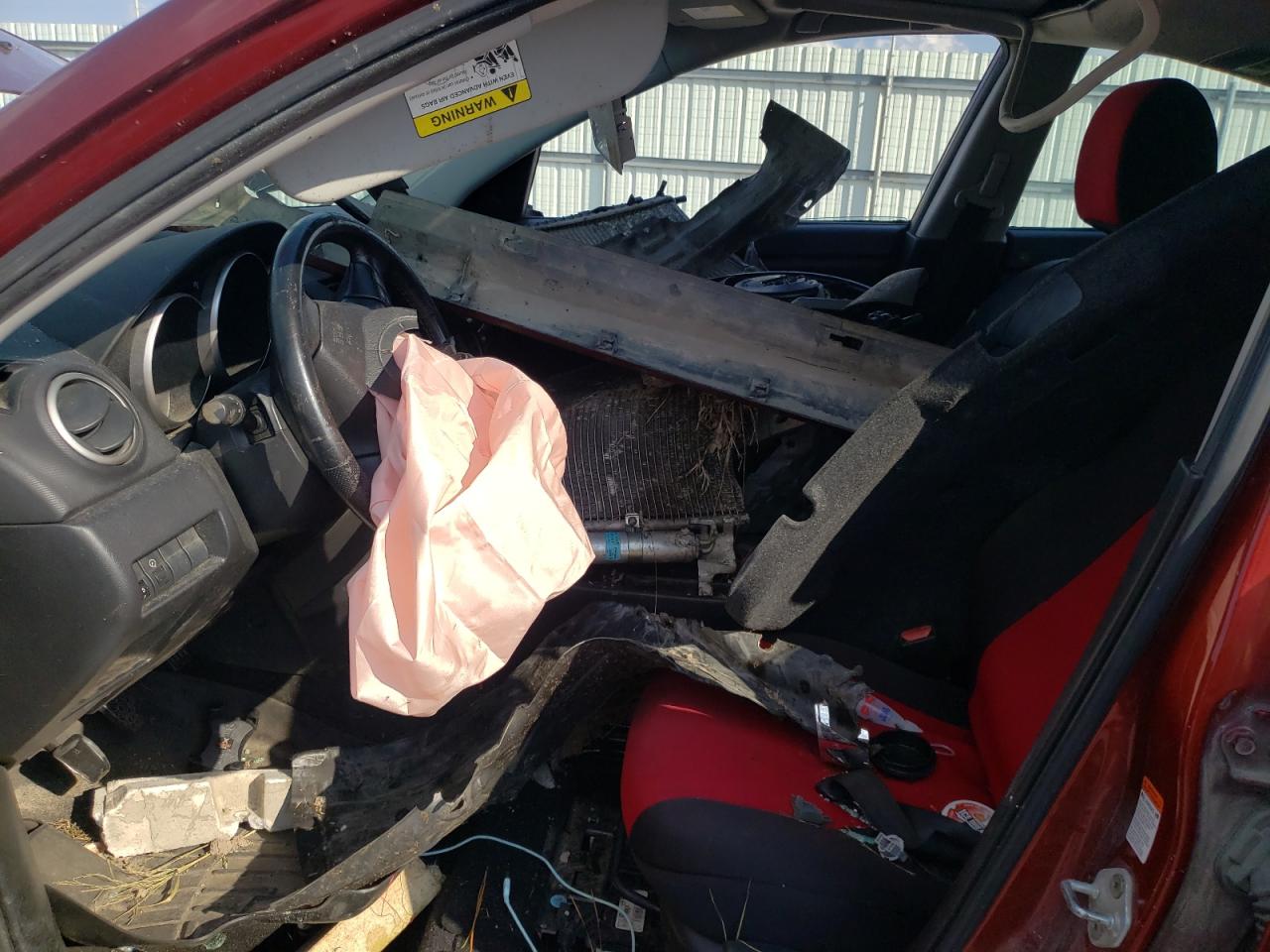 2006 Mazda 3 VIN JM1BK323861482005 Copart auction photo, all over / frame damage damage thumbnail 7