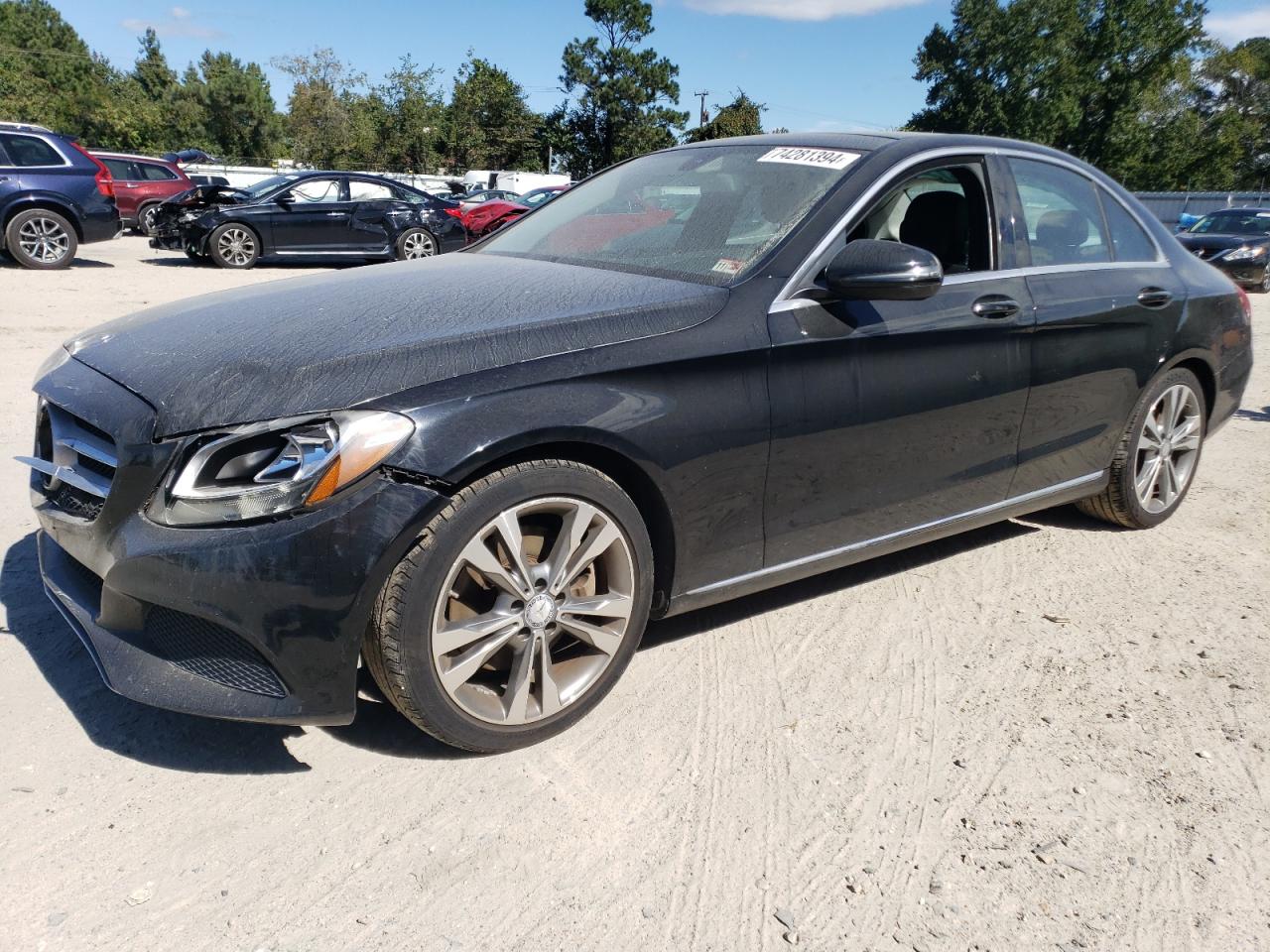 2016 Mercedes-Benz C-klasse VIN 55SWF4JB7GU163304
