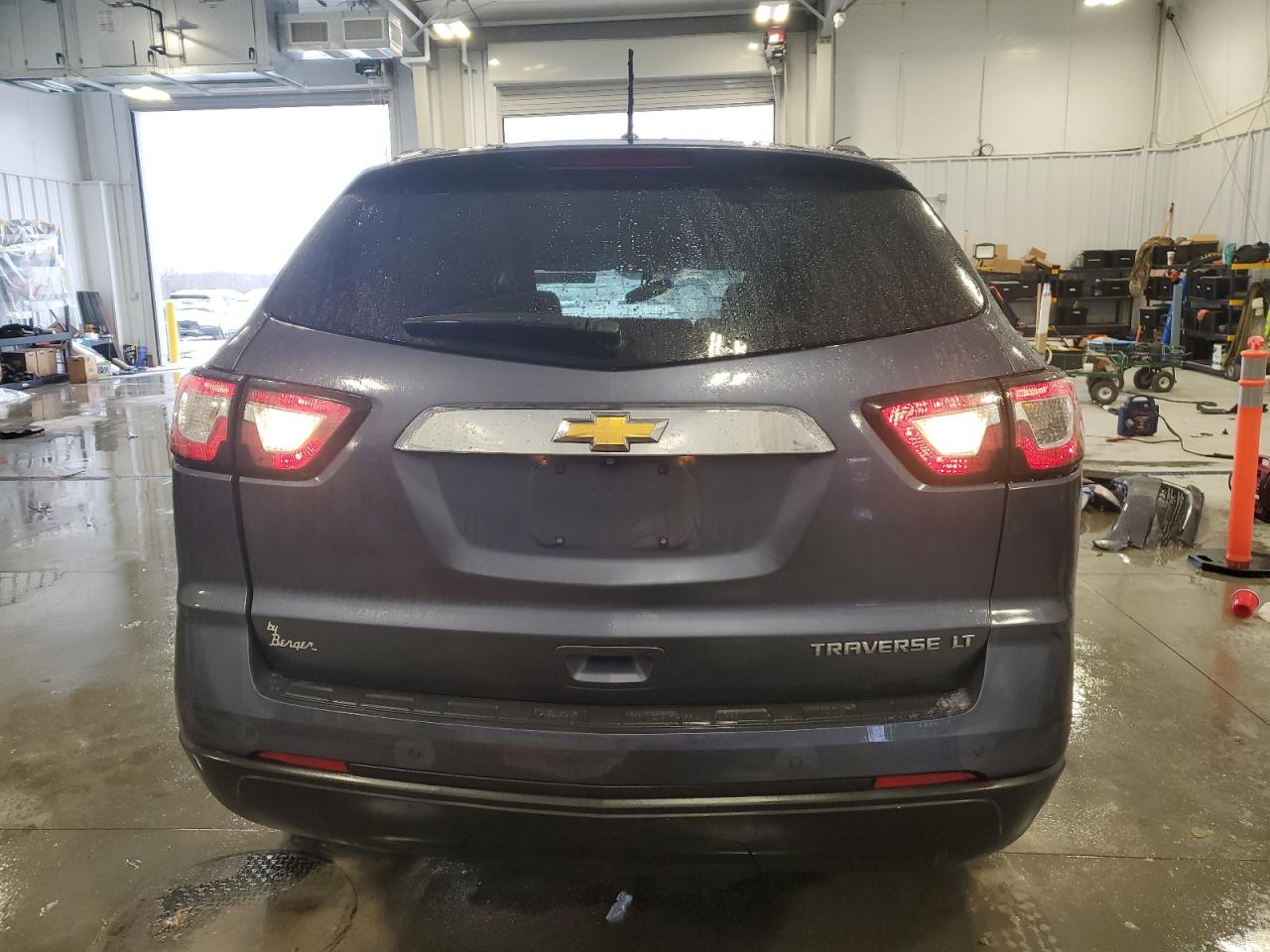 2014 Chevrolet Traverse VIN 1GNKRGKD2EJ299278 Copart auction photo, all over damage thumbnail 6