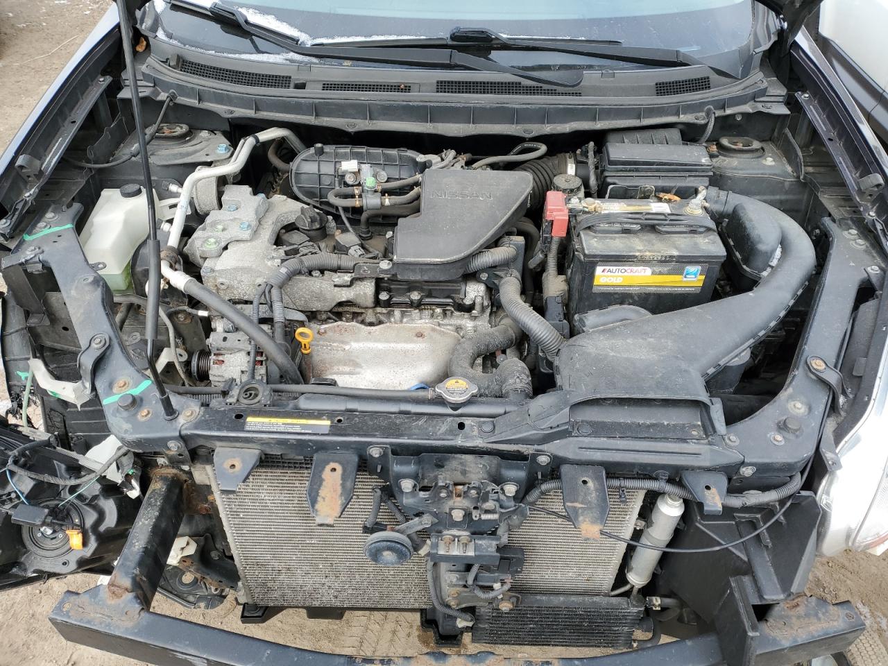 2011 Nissan Rogue VIN JN8AS5MV2BW308888 Copart auction photo, front end damage thumbnail 11