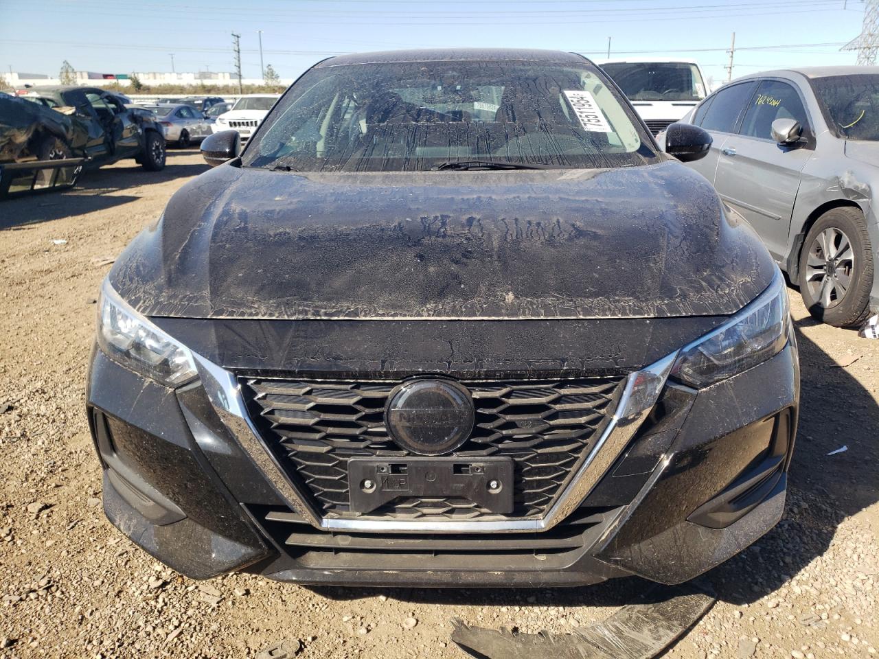 2021 Nissan Sentra VIN 3N1AB8BV0MY251119 Copart auction photo, rear end / side damage thumbnail 5