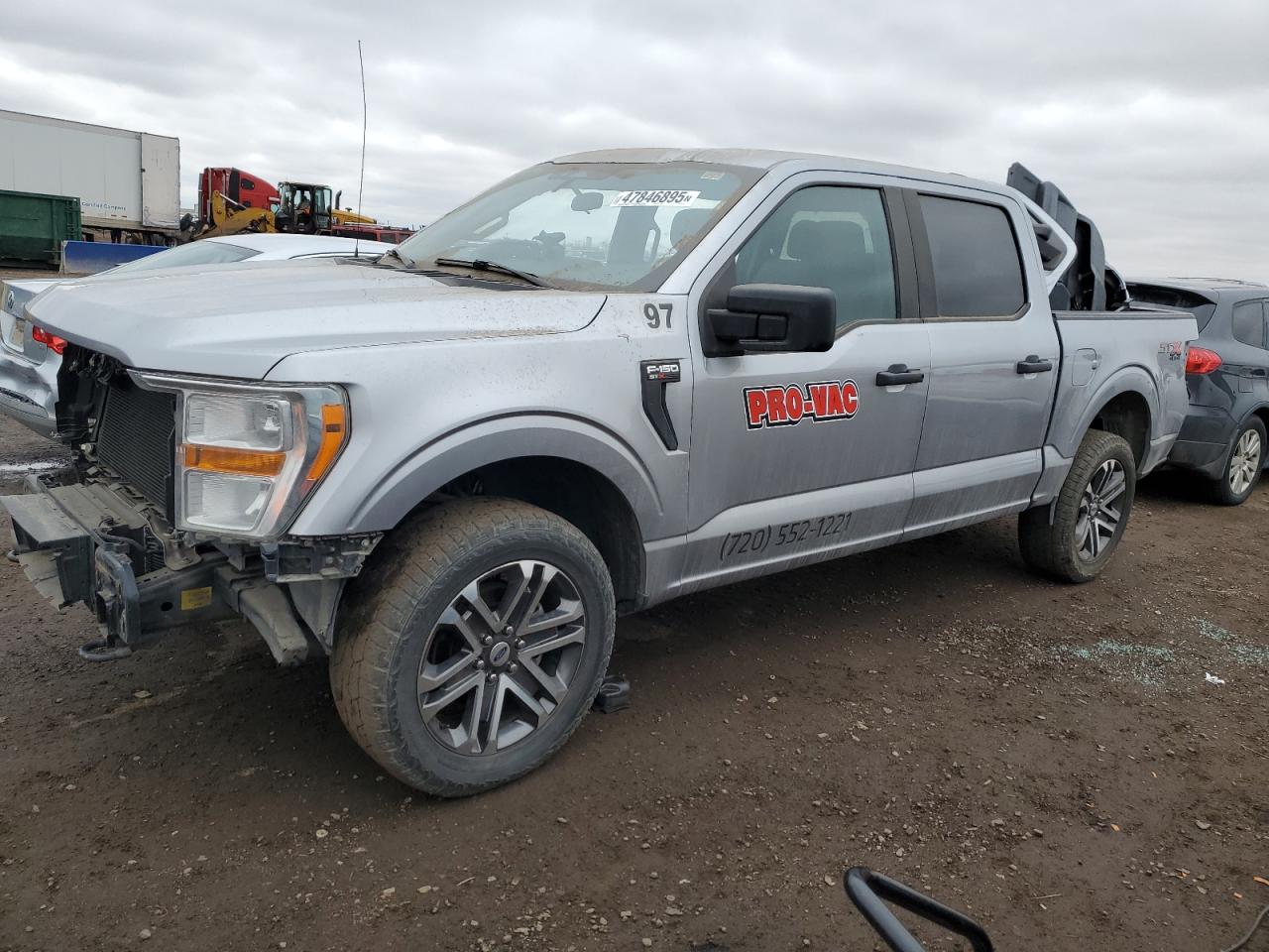 2021 Ford F-150 VIN 1FTEW1EP4MFA51617