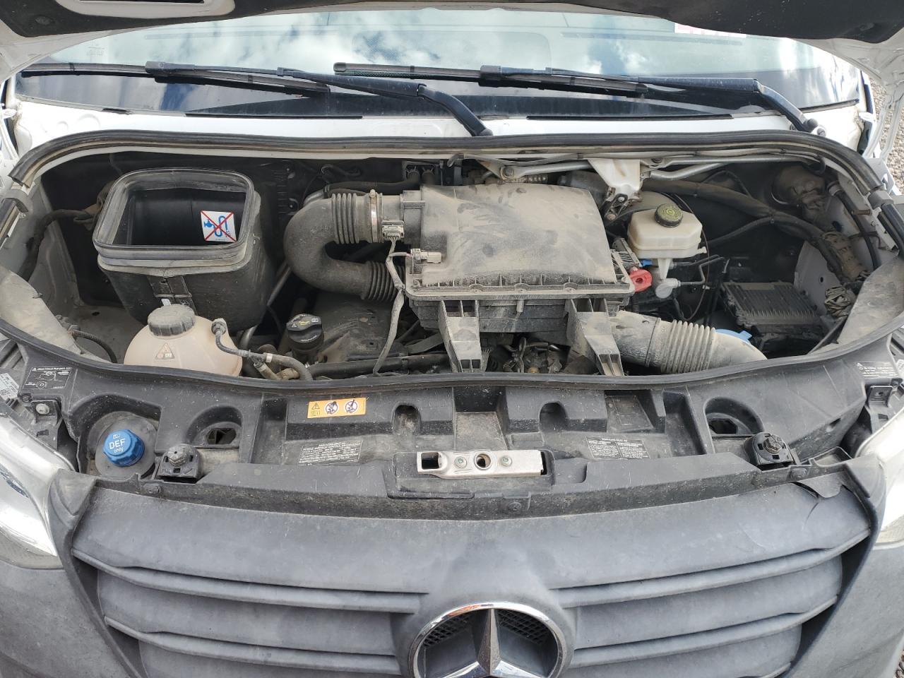 2020 Mercedes-Benz Sprinter VIN W1W4EDHY8LT020072 Copart auction photo, all over damage thumbnail 12