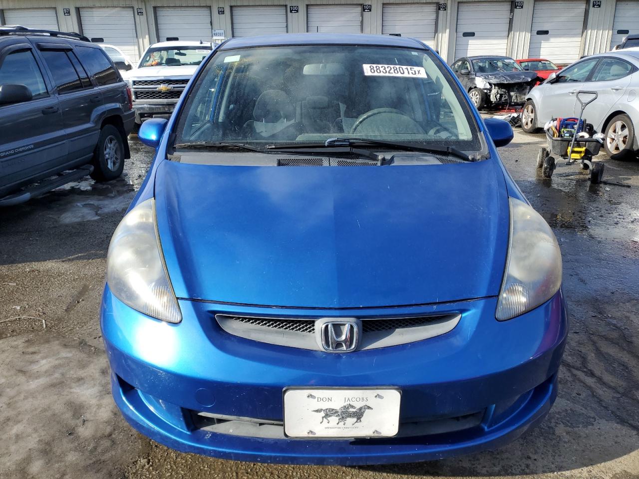 2008 Honda Fit VIN JHMGD37408S045726 Copart auction photo, rear end damage thumbnail 5
