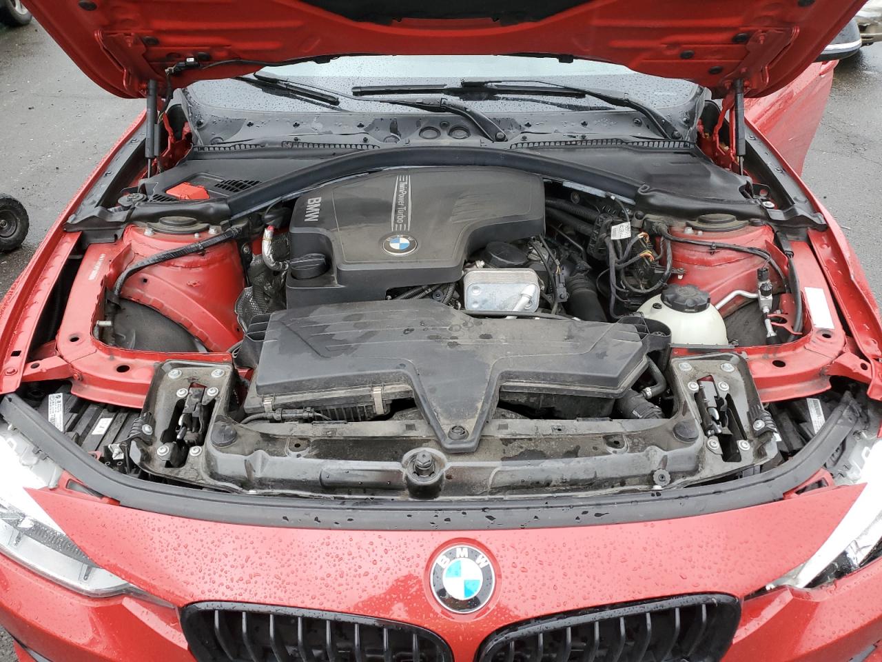 2013 BMW 3er VIN WBA3B5C58DF592596 Copart auction photo, front end damage thumbnail 11
