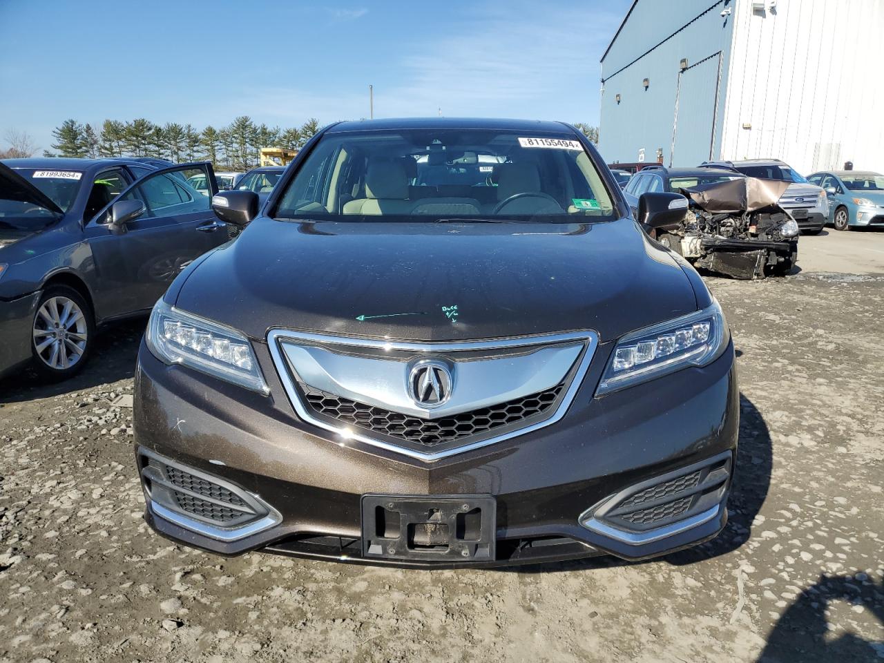 2016 Acura RDX VIN 5J8TB4H51GL025031 Copart auction photo, rear end damage thumbnail 5