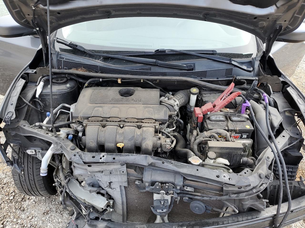 2017 Nissan Sentra VIN 3N1AB7AP2HL662022 Copart auction photo, biohazard/chemical / front end damage thumbnail 12