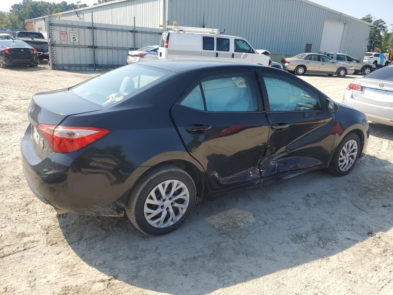 2017 Toyota Corolla VIN 5YFBURHE0HP580790 Copart auction photo, side damage thumbnail 3