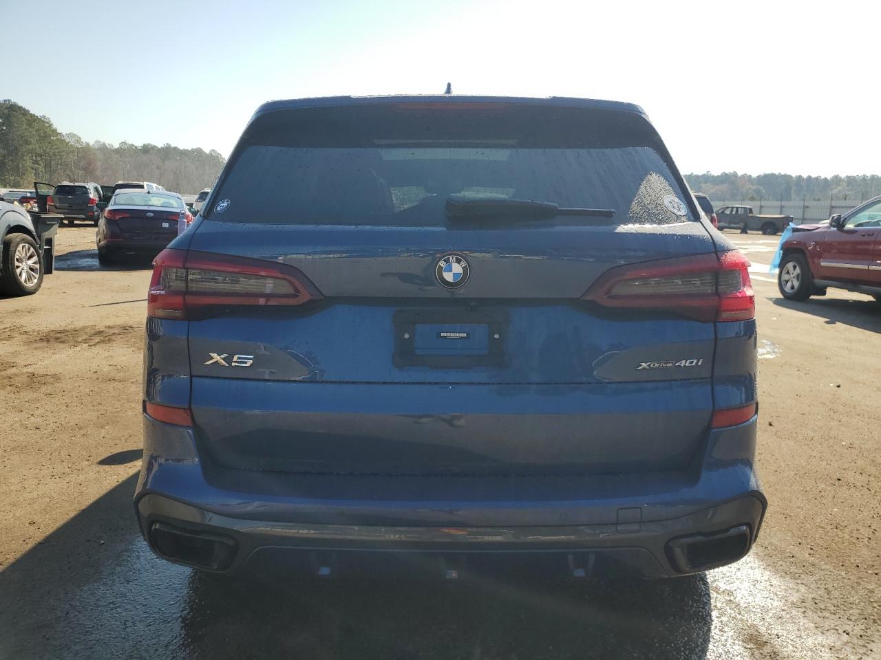 2022 BMW X5 VIN 5UXCR6C02N9K43117 Copart auction photo, front end damage thumbnail 6