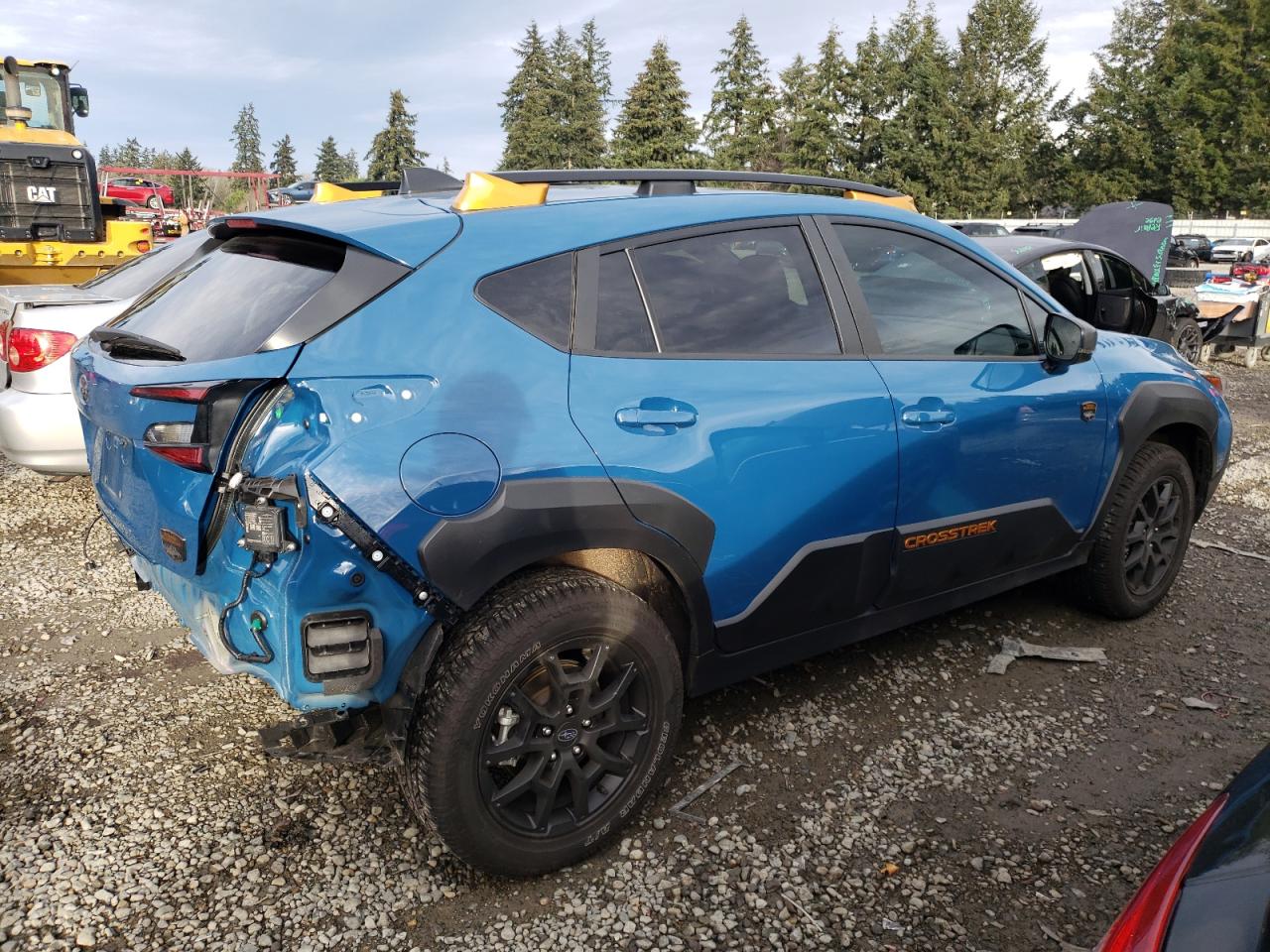 2024 Subaru XV VIN 4S4GUHT68R3802708 Copart auction photo, rear end damage thumbnail 3