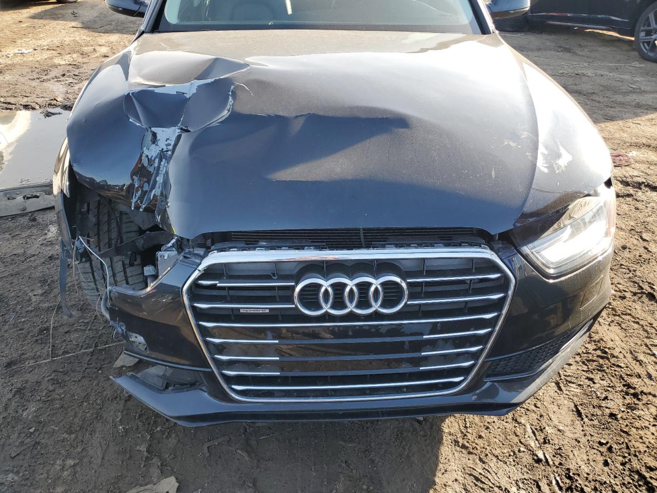 2014 Audi A4 VIN WAUFFAFLXEN041436 Copart auction photo, front end damage thumbnail 11