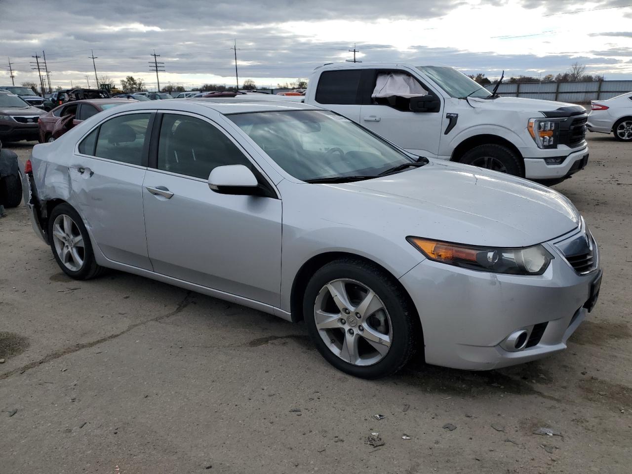 2013 Acura TSX VIN JH4CU2F64DC013197 Copart auction photo, rear end / side damage thumbnail 4
