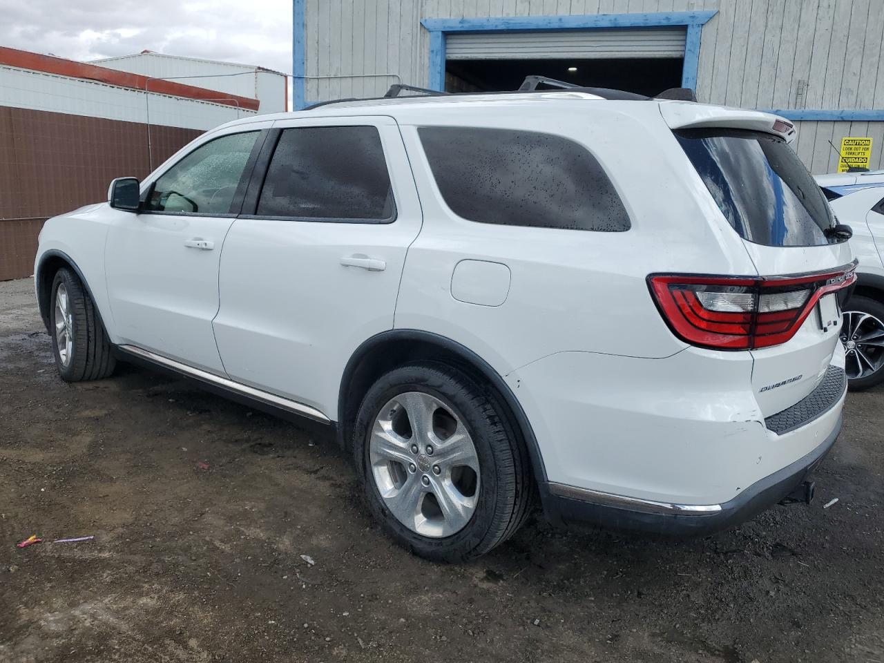 2014 Dodge Durango VIN 1C4RDHDG7EC508263 Copart auction photo, side damage thumbnail 2