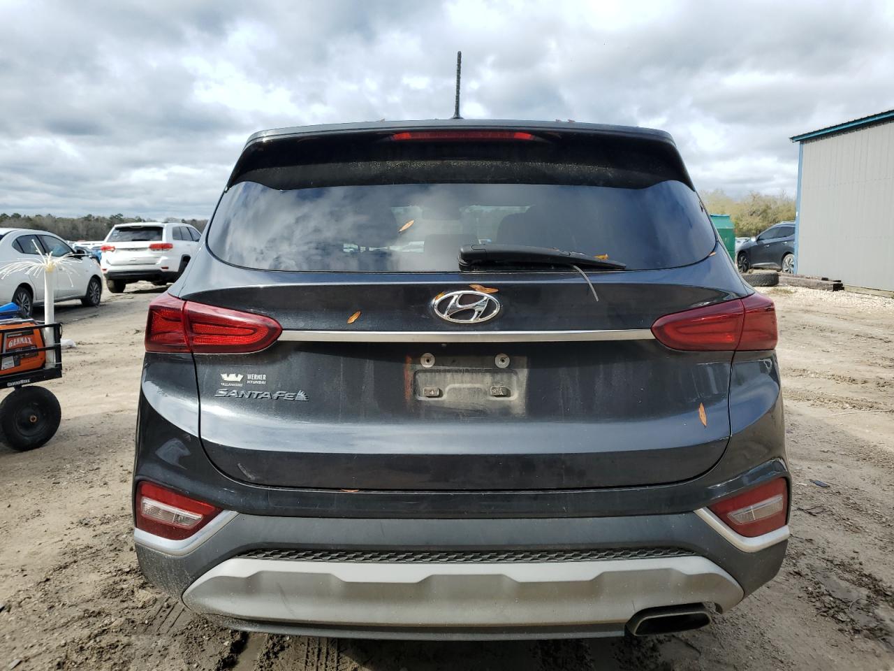 2020 Hyundai Santa Fe VIN 5NMS23AD3LH188958 Copart auction photo, front end damage thumbnail 6