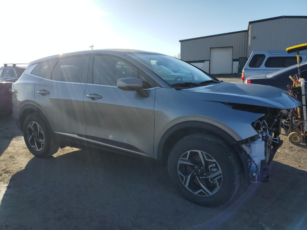 2025 KIA Sportage VIN KNDPUCDF1S7346992 Copart auction photo, front end damage thumbnail 4