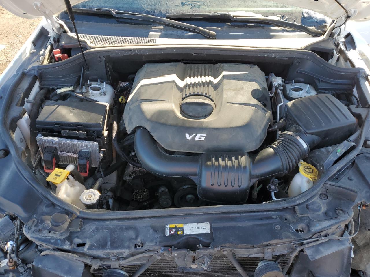 2014 Jeep Grand Cherokee VIN 1C4RJFBG9EC319436 Copart auction photo, all over damage thumbnail 13