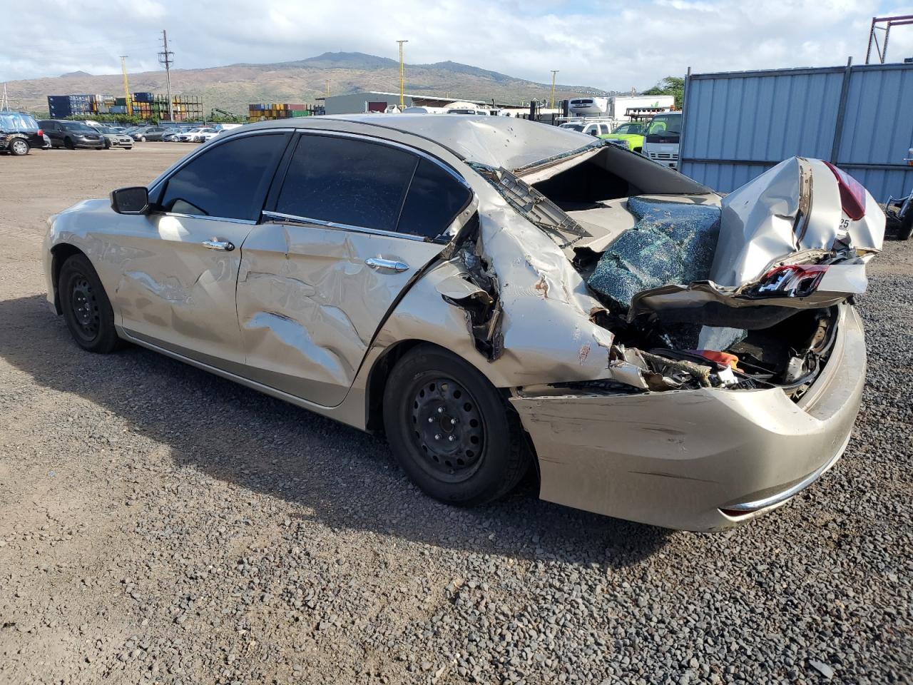 2016 Honda Accord VIN 1HGCR2F39GA207654 Copart auction photo, all over damage thumbnail 2