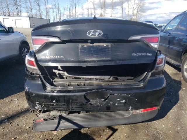 2017 Hyundai Sonata VIN KMHE24L34HA063228 Copart auction photo, rear end damage thumbnail 6