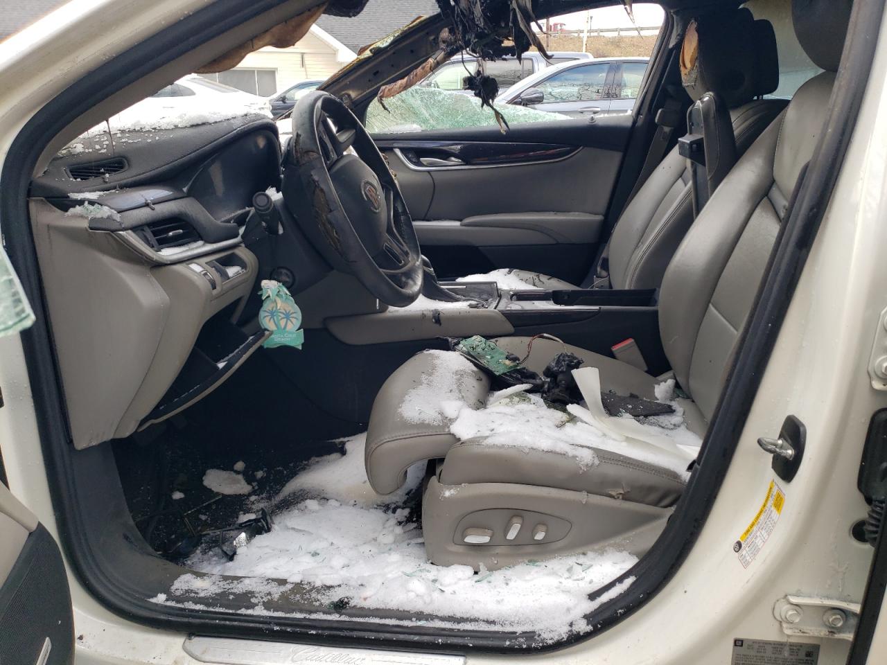2013 Cadillac XTS VIN 2G61P5S36D9221816 Copart auction photo, burn damage thumbnail 7