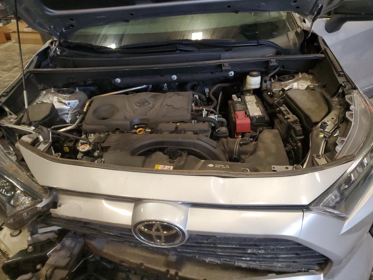 2021 Toyota RAV 4 VIN 2T3H1RFV8MC169550 Copart auction photo, front end damage thumbnail 12