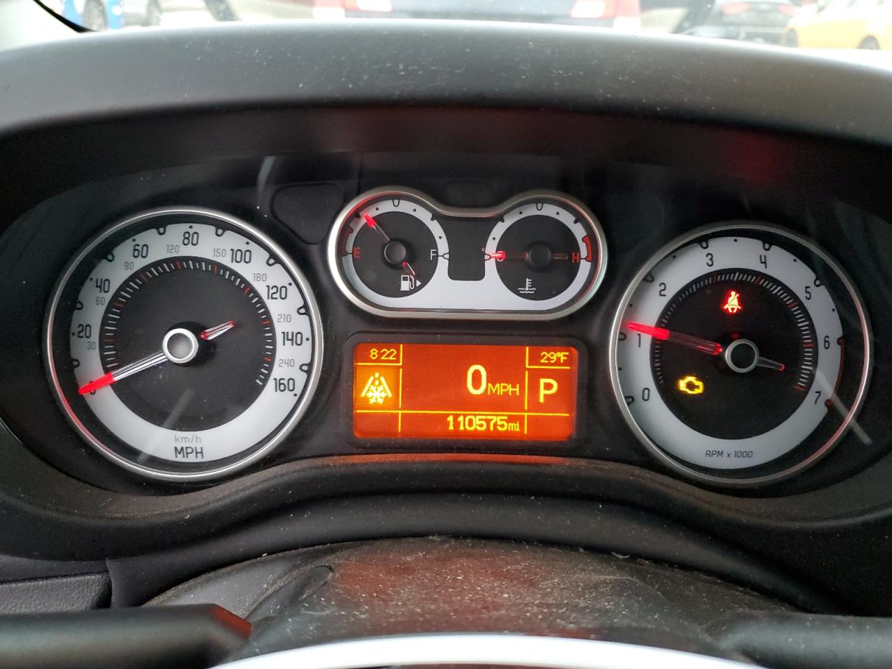 2014 Fiat 500 VIN ZFBCFACH4EZ022463 Copart auction photo, mechanical damage thumbnail 9
