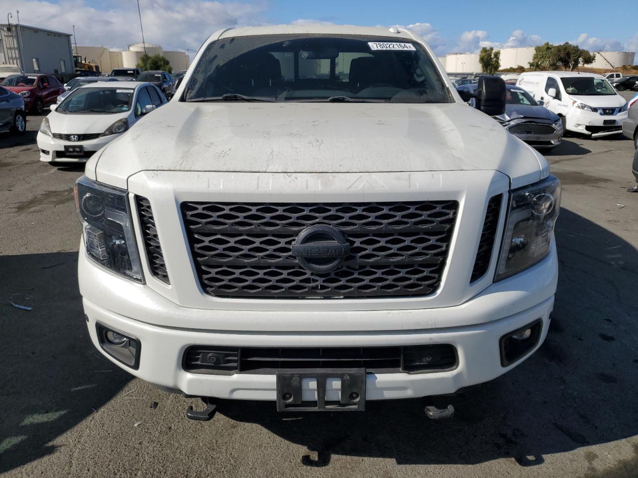 2018 Nissan Titan VIN 1N6BA1F4XJN541595 Copart auction photo, rear end / side damage thumbnail 5