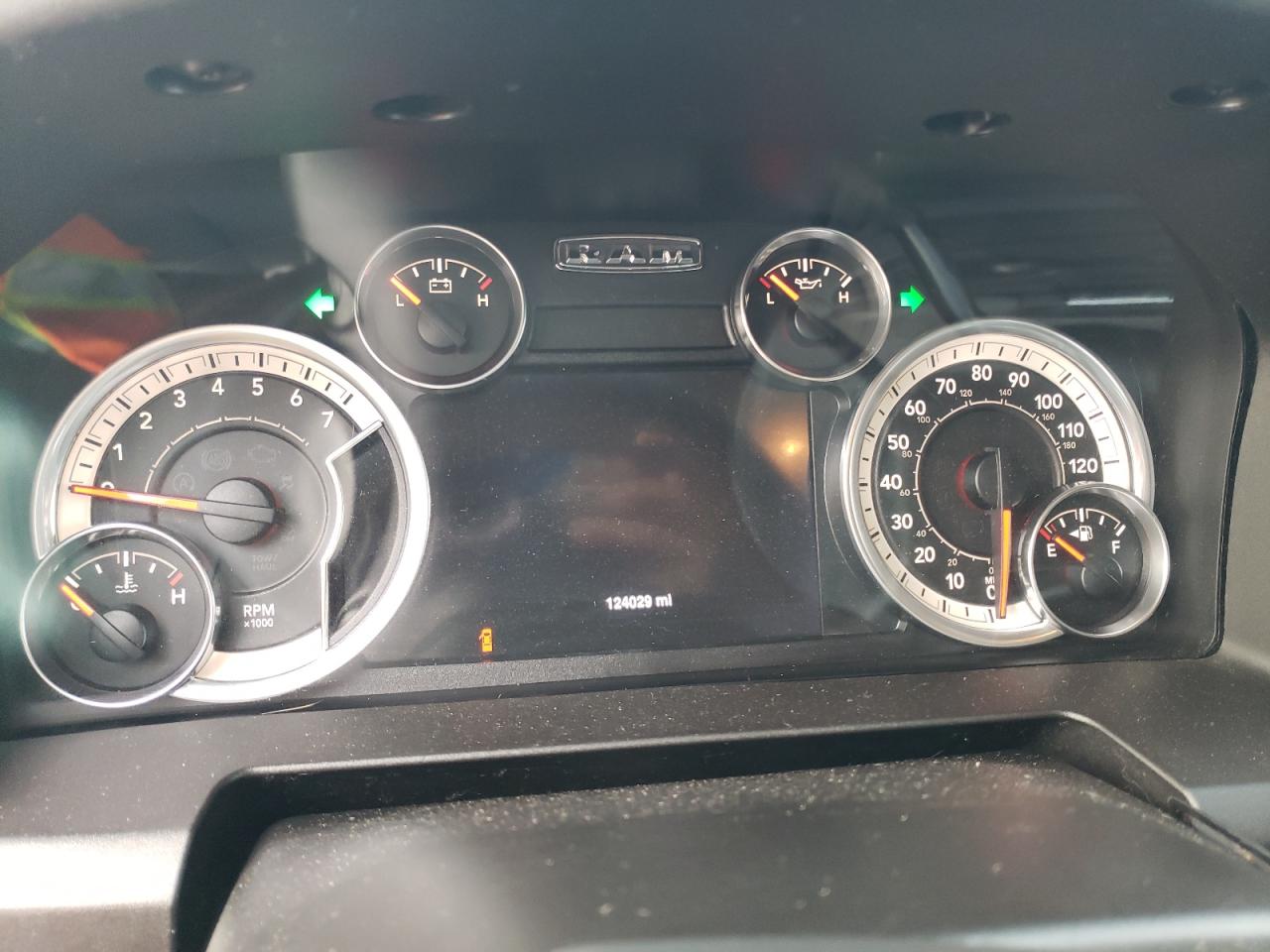 2013 RAM 1500 VIN 1C6RR6GT5DS597552 Copart auction photo, front end damage thumbnail 9