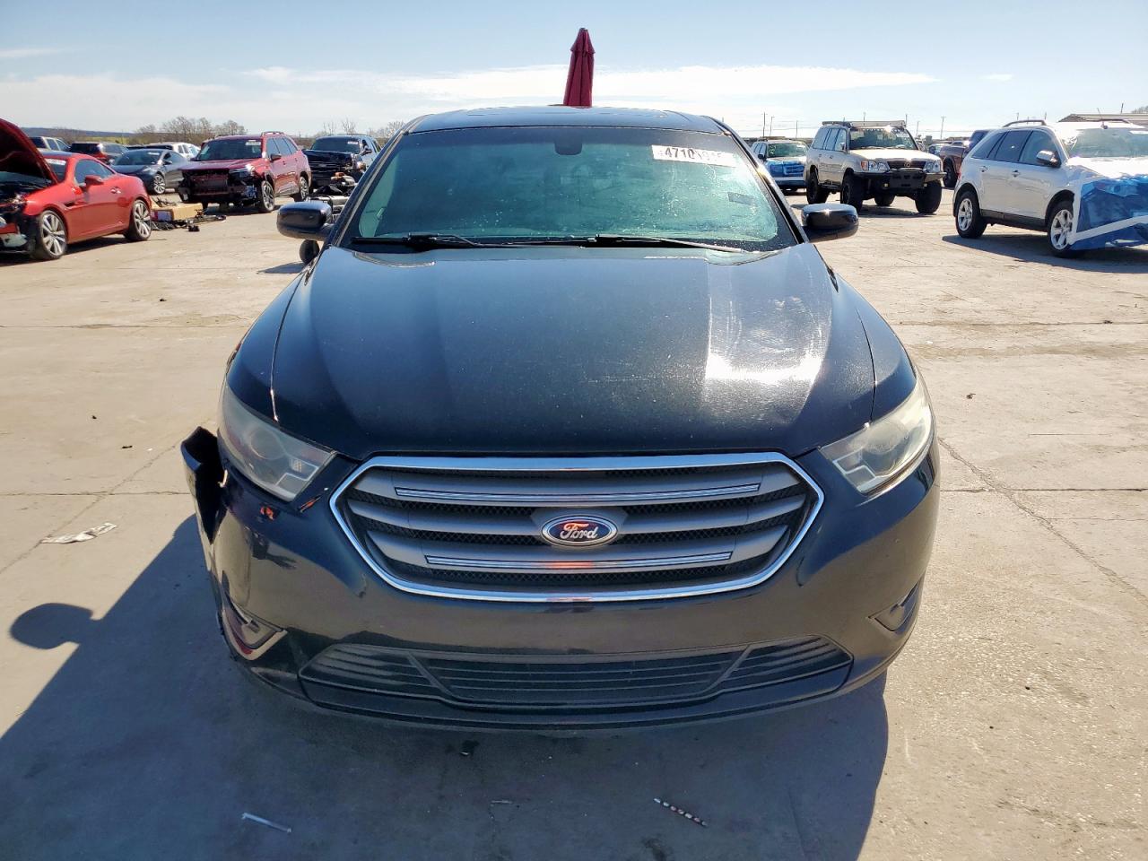 2015 Ford Taurus VIN 1FAHP2E85FG174869 Copart auction photo, front end damage thumbnail 5