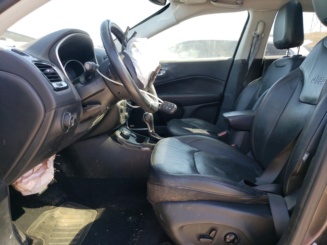2017 Jeep Compass VIN 3C4NJDCB6HT635794 Copart auction photo, front end / undercarriage damage thumbnail 7