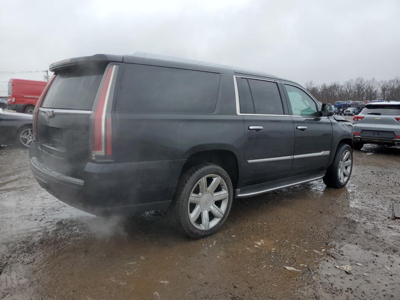 2016 Cadillac Escalade VIN 1GYS4HKJ6GR158621 Copart auction photo, front end damage thumbnail 3