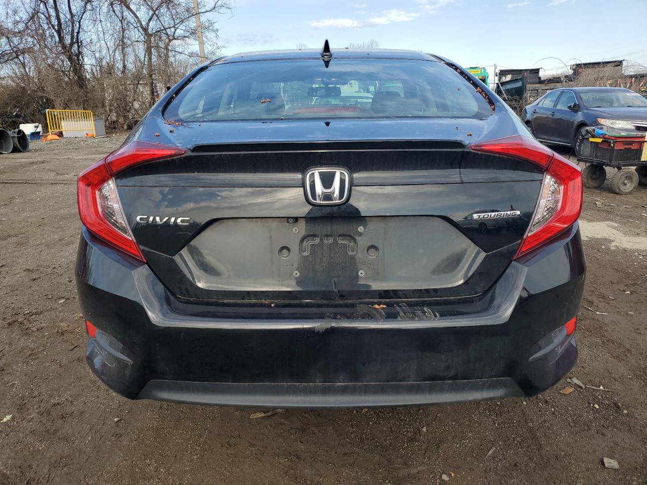 2016 Honda Civic VIN 2HGFC1F96GH646194 Copart auction photo, side / undercarriage damage thumbnail 6