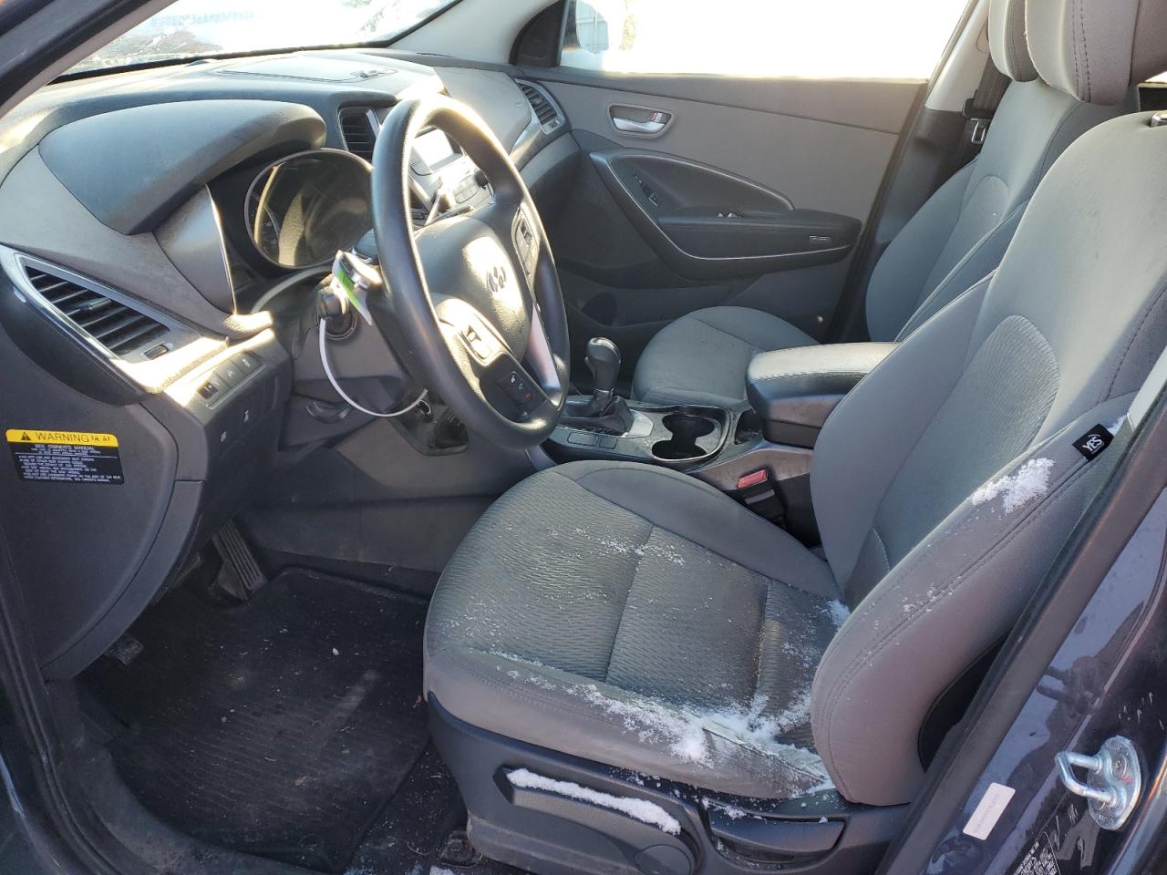 2013 Hyundai Santa Fe VIN 5XYZTDLB6DG018876 Copart auction photo, rear end damage thumbnail 7