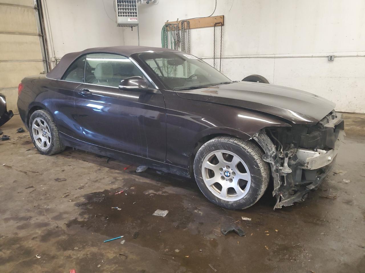 2016 BMW 2er VIN WBA1L9C57GV325343 Copart auction photo, front end damage thumbnail 4