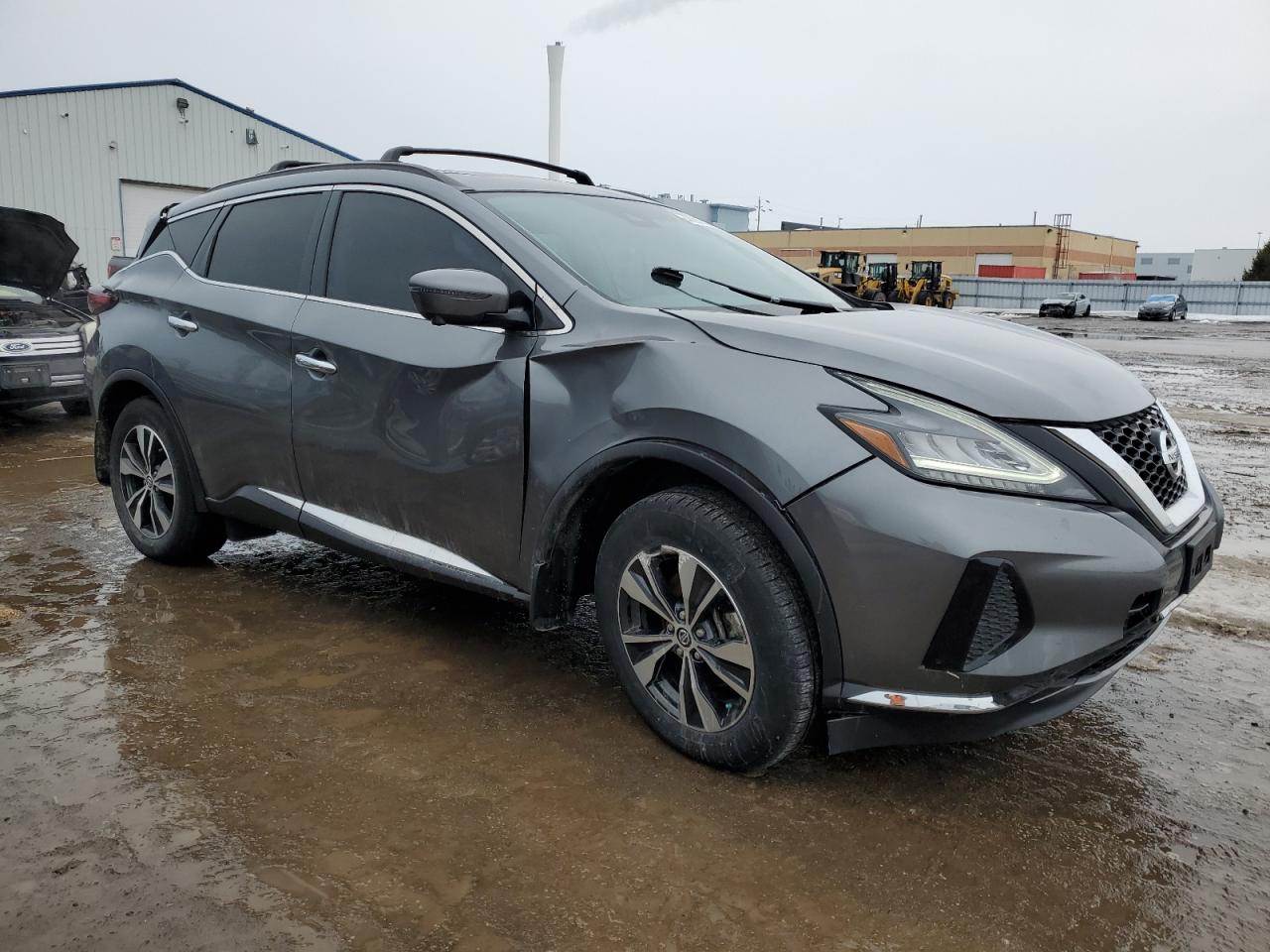 2021 Nissan Murano VIN 5N1AZ2BS1MC134794 Copart auction photo, side / front end damage thumbnail 4