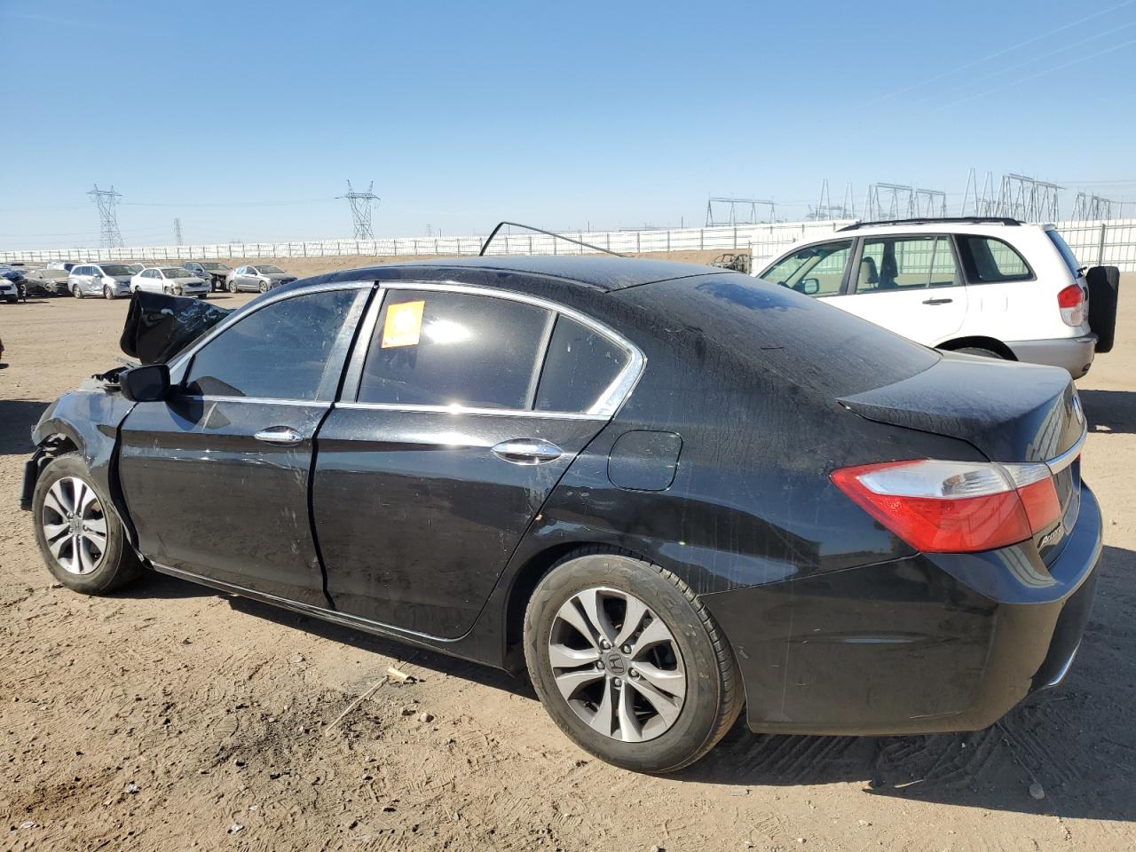 2015 Honda Accord VIN 1HGCR2F35FA049960 Copart auction photo, front end / rear end damage thumbnail 2