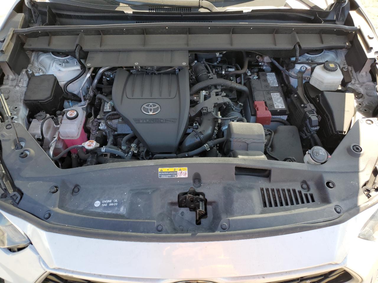 2024 Toyota Highlander VIN 5TDKDRBH7RS541125 Copart auction photo, front end damage thumbnail 14