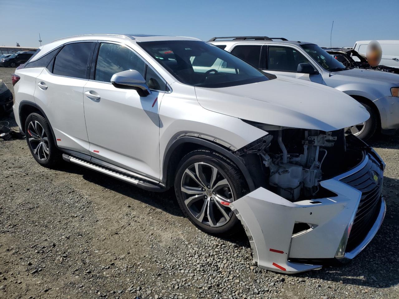 2017 Lexus RX VIN JTJBZMCA2H2025828 Copart auction photo, front end / side damage thumbnail 4