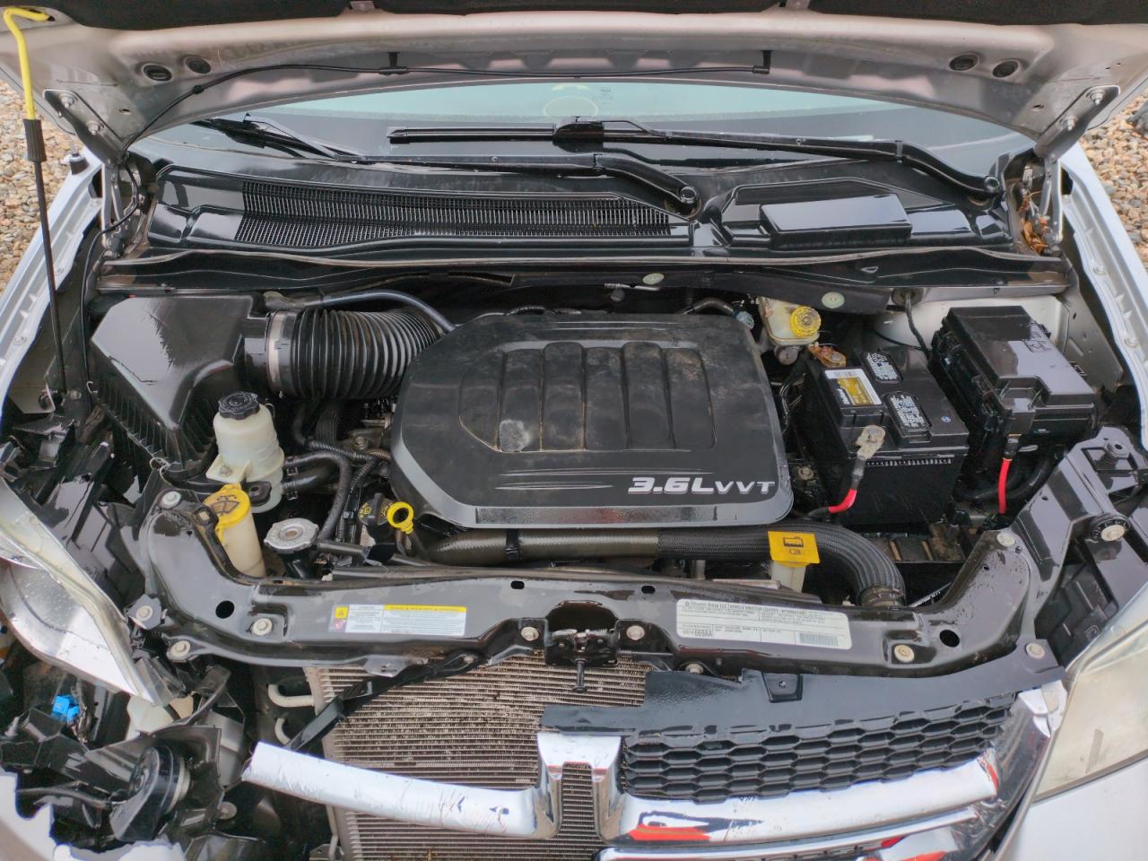 2012 Dodge Caravan VIN 2C4RDGBG3CR395395 Copart auction photo, front end / rear end damage thumbnail 12