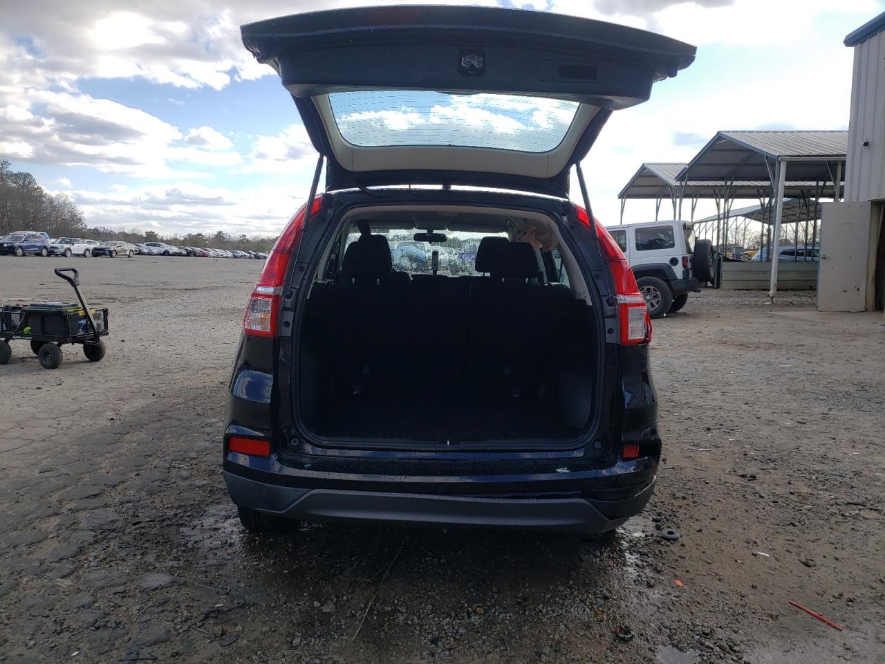 2016 Honda CR-V VIN 2HKRM3H38GH528720 Copart auction photo, rear end damage thumbnail 6