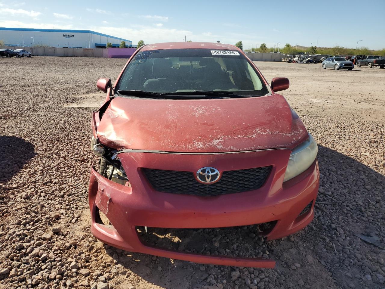 2010 Toyota Corolla VIN 1NXBU4EE3AZ373600 Copart auction photo, all over damage thumbnail 5